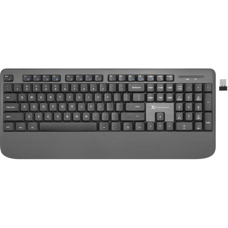 X9 Performance Wireless Ergonomic Keyboard with Wrist Rest