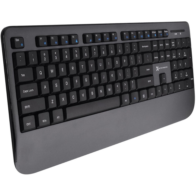 X9 Performance Wireless Ergonomic Keyboard with Wrist Rest