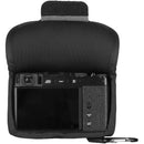 MegaGear Ultralight Neoprene Camera Case for FUJIFILM X-E4 with XF 27mm f/2.8 R WR Lens (Black)