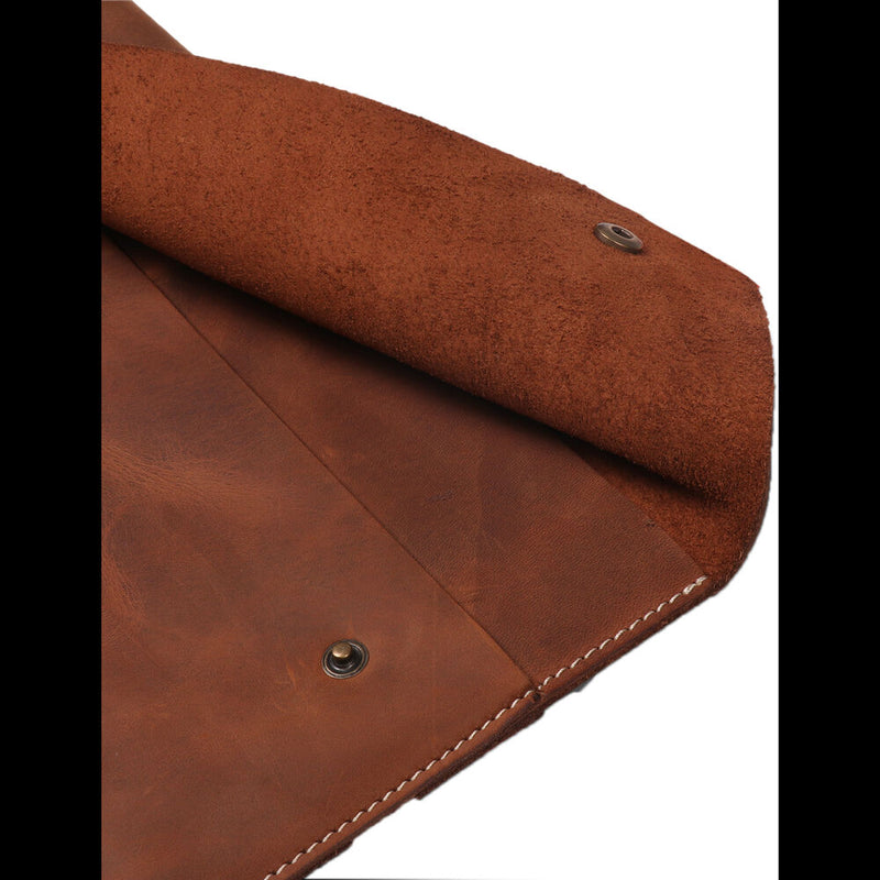 MegaGear Genuine Leather Sleeve Bag for 15-16" Laptop (Brown)