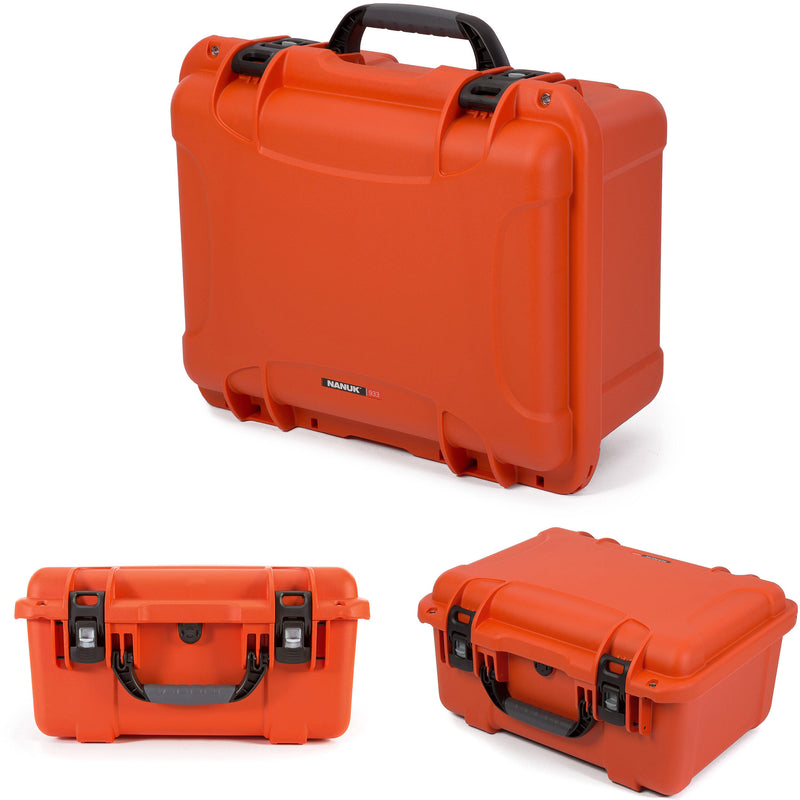 Nanuk 933 Hard Case Pro Photo Kit (Orange, 36.4L)