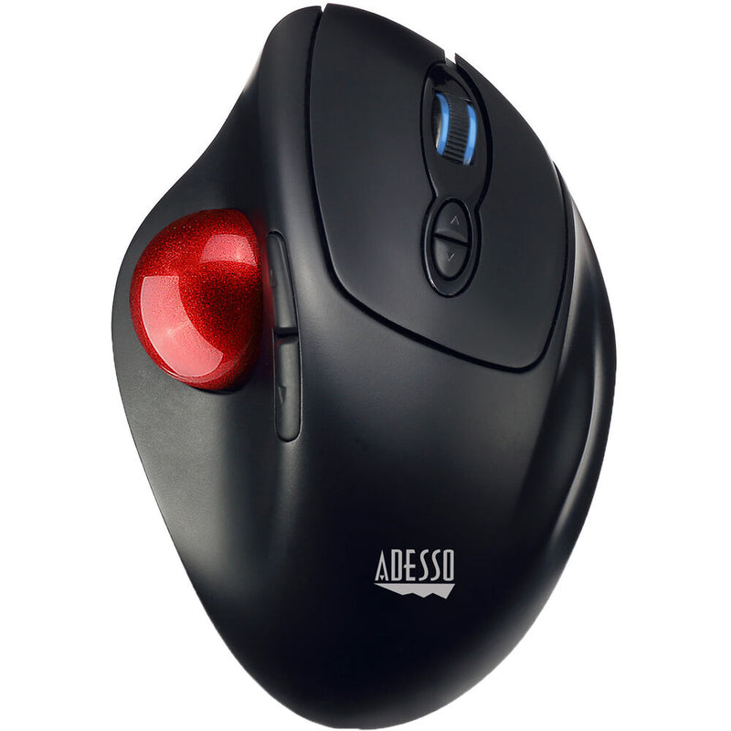 Adesso iMouse T30 Wireless Programmable Trackball Mouse (Black)