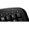 Adesso 2.4 GHz Wireless Ergonomic Keyboard with Integrated Touchpad (Black)