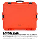 Nanuk 945 Hard Camera&nbsp;Case Pro Photo Kit (Orange, 50.2L)