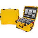 Nanuk 960 Wheeled Hard Camera Case Pro Photo Kit (Yellow, 79L)