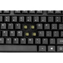 Adesso Antimicrobial Wireless Keyboard Mouse Combo (Black)