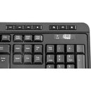 Adesso Antimicrobial Wireless Keyboard Mouse Combo (Black)