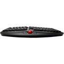 Adesso Tru-Form Media 3150 Wireless Ergo Trackball Keyboard (Black)