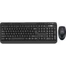 Adesso Antimicrobial Wireless Keyboard Mouse Combo (Black)