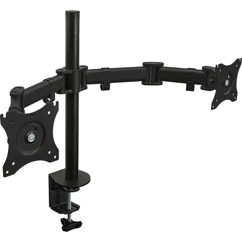 Mount-It! Full Motion Dual Monitor Desk Mount for 13 to 27" Screens