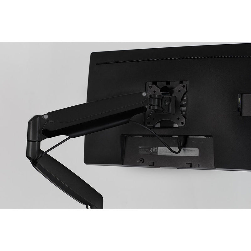 Mount-It! Single-Monitor Desk Arm Mount for 13 to 27" Monitors (Black)