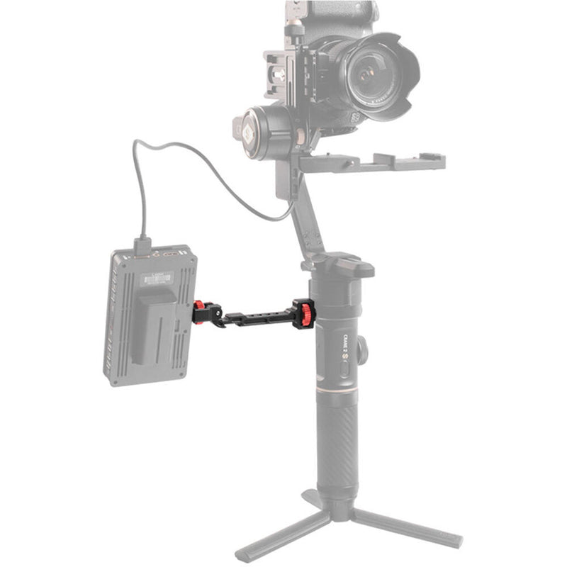 DigitalFoto Solution Limited Rotating Horizontal/Vertical Monitor/Phone Bracket for DJI RS 2, RS 3, RS 3 Pro & Other Gimbals