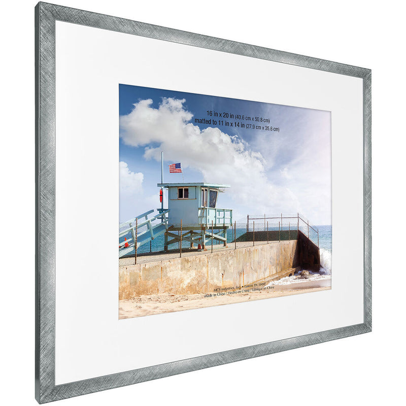 MCS Brushed Aluminum Frame (Gunmetal, 16 x 20")