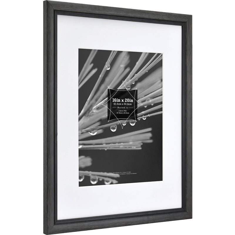 MCS 16 x 20"&nbsp;Matted to 11 x 14" Grandis Wood Frame (Black Wash)