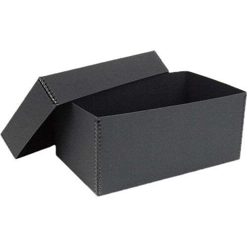 Archival Methods Short Top Box (Black, 12.5 x 7.6 x 5.75'')