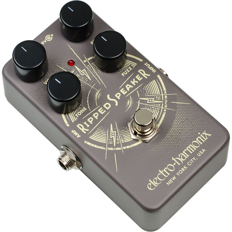 Electro-Harmonix Ripped Speaker Fuzz Distortion Pedal for Electric Guitars