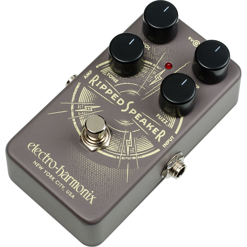 Electro-Harmonix Ripped Speaker Fuzz Distortion Pedal for Electric Guitars