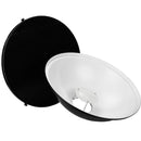 FotodioX Pro Beauty Dish Kit with Honeycomb Grid for Norman 900 Series (22")