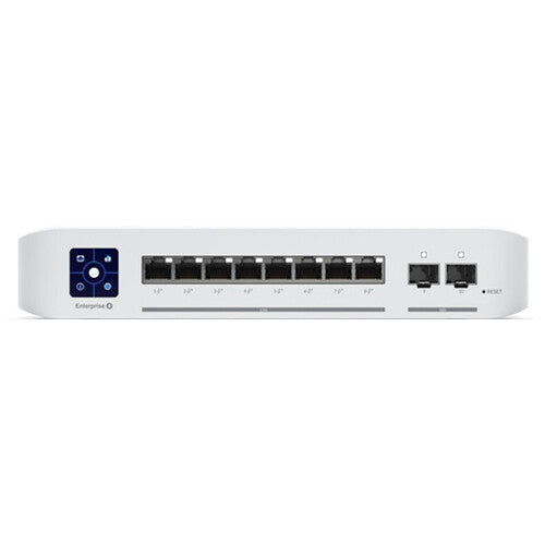 Ubiquiti Networks UniFi Switch Enterprise 8 8-Port 2.5Gb PoE+ Compliant Managed Network Switch with SFP+