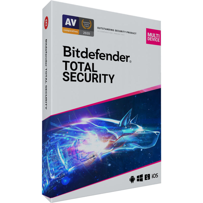 Bitdefender Total Security (Download, 10 Devices, 1 Year)