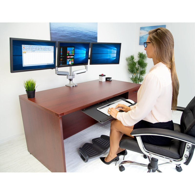 Mount-It! Triple Monitor Desk Mount for 24 to 32" Displays