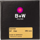 B+W MRC MASTER 007 Clear Filter (112mm)