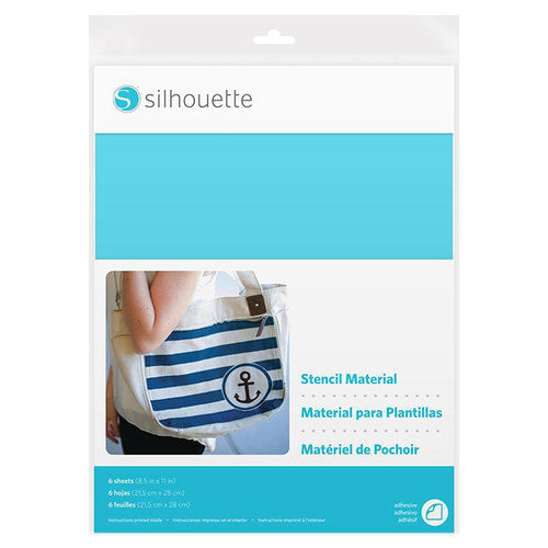 Silhouette Adhesive Stencil Sheets (6-Sheets)