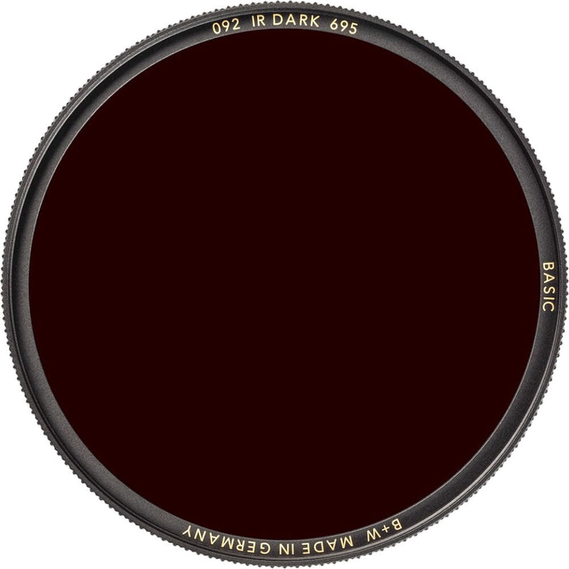 B+W 695/092 IR Dark Red MRC Basic Filter (37mm)