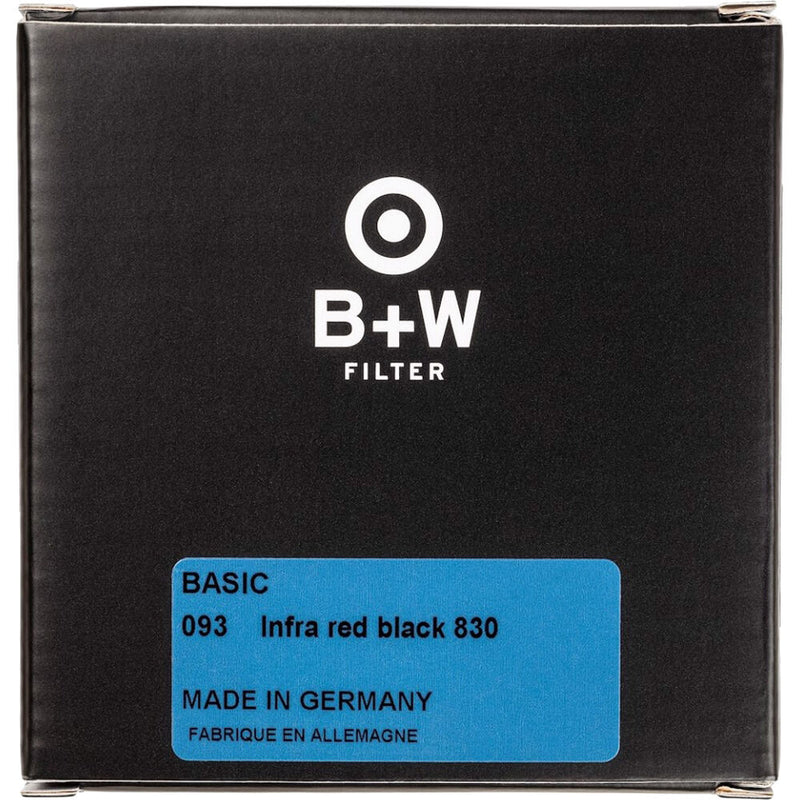 B+W 830/093 IR Black Red Filter (55mm)