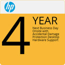 HP 4-Year Next Business Day On-Site Support Plan with ADP for Desktops