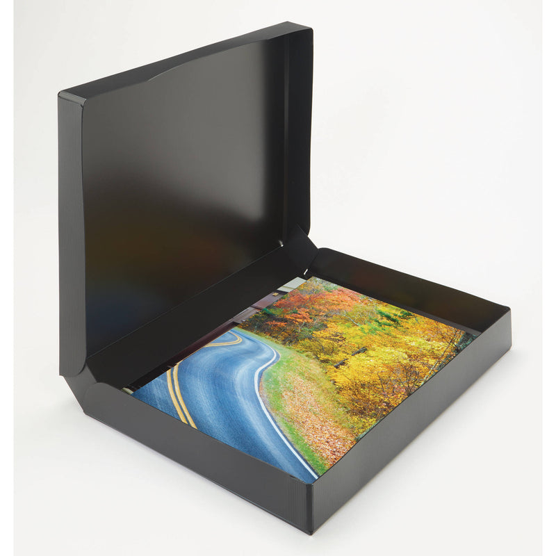 Itoya ProFolio Archive-All Storage Box (11 x 14", Black)