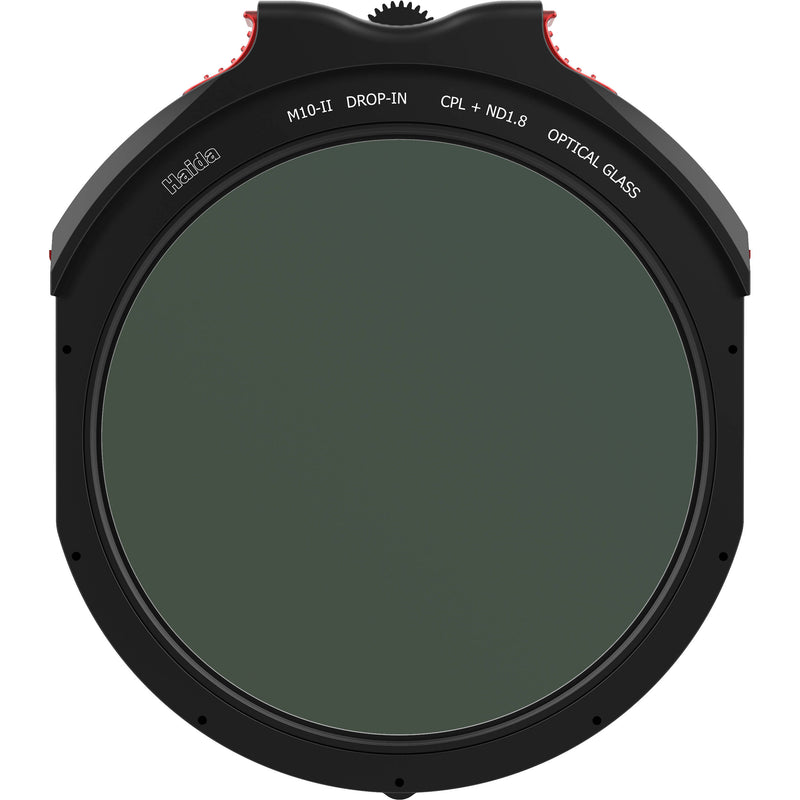 Haida M10-II Drop-In 2-in-1 Circular Polarizer + Neutral Density ND 1.8 Filter (6-Stop)