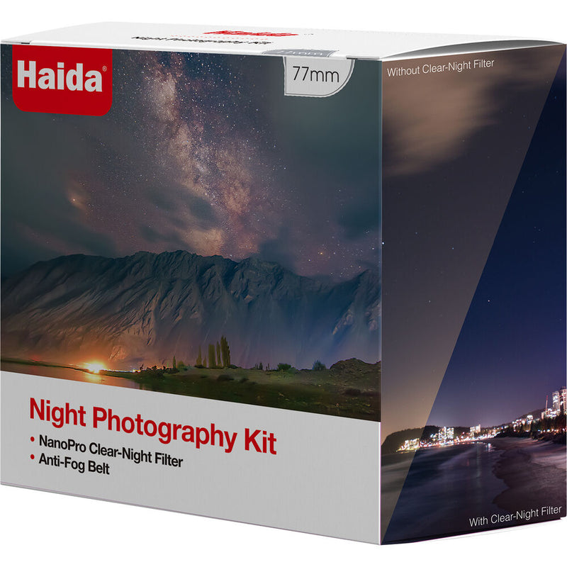 Haida Night Photography Kit with Anti-Fog Belt and Clear Night Filter (72mm)