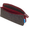 Itoya ProFolio Midtown Pouch (Charcoal/Maroon, 5 x 9")