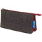 Itoya ProFolio Midtown Pouch (Charcoal/Maroon, 5 x 9")