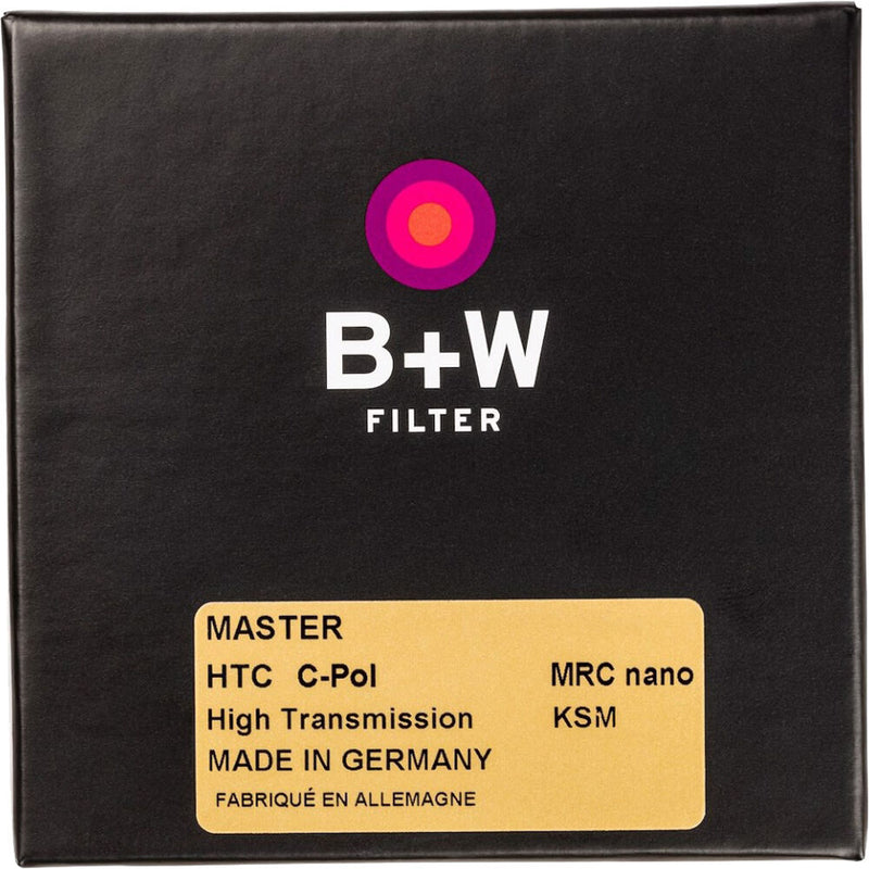 B+W High-Transmission MRC-Nano Master Circular Polarizer Filter (60mm)