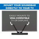 Mount-It! TV Mounting Shelf for the Sonos Beam (Black)