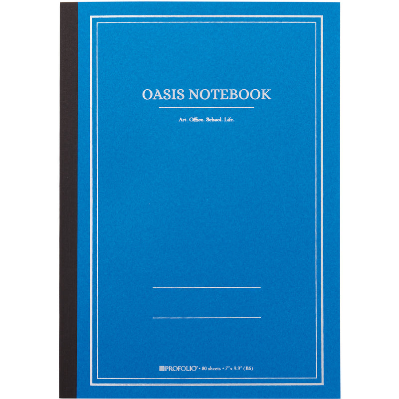 Itoya ProFolio Oasis Notebook (Blue Sky, 6.9 x 9.8")