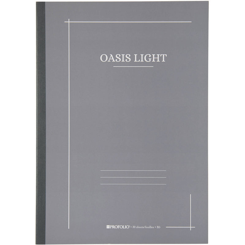 Itoya ProFolio Oasis Light Notebook (Thundercloud, 7 x 9.9")