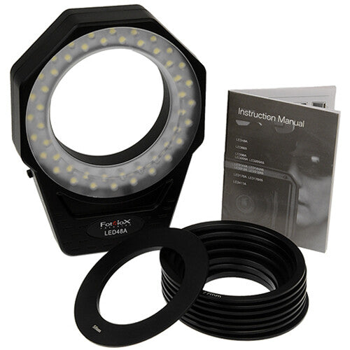 FotodioX LED-48A Ring Light Macro Kit for Sony A Mount Cameras