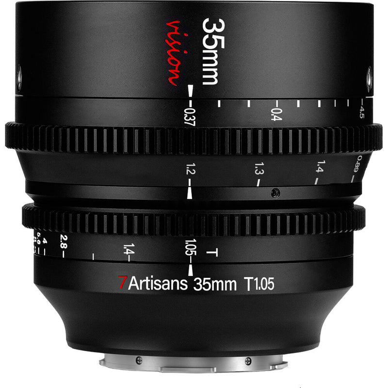 7artisans Photoelectric 35mm T1.05 Vision Cine Lens (MFT&nbsp;Mount, Feet/Meters)