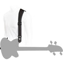 BlackRapid ESO Left-Handed Electric Bass Guitar Strap (Long, Wide)