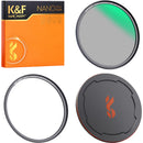 K&F Concept Nano-X Magnetic CPL Filter with Adapter Ring & Lens Cap (67mm)