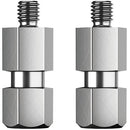 K&M 23903 Zinc-Plated Quick-Release Bolt (3/8" Thread, 2-Pack)