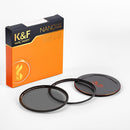 K&F Concept Nano-X Magnetic CPL Filter with Adapter Ring & Lens Cap (52mm)