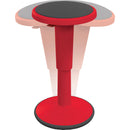 MooreCo Hierarchy Grow Stool (Tall, Red )