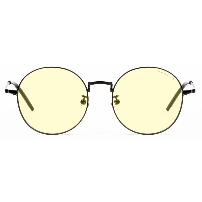 GUNNAR Ellipse Computer Glasses (Onyx Frame, Amber Lenses)