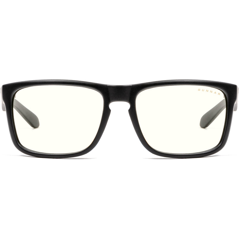 GUNNAR Intercept Gaming Glasses (Onyx Frame, GUNNAR-Focus Lenses, Clear Lens Tint)