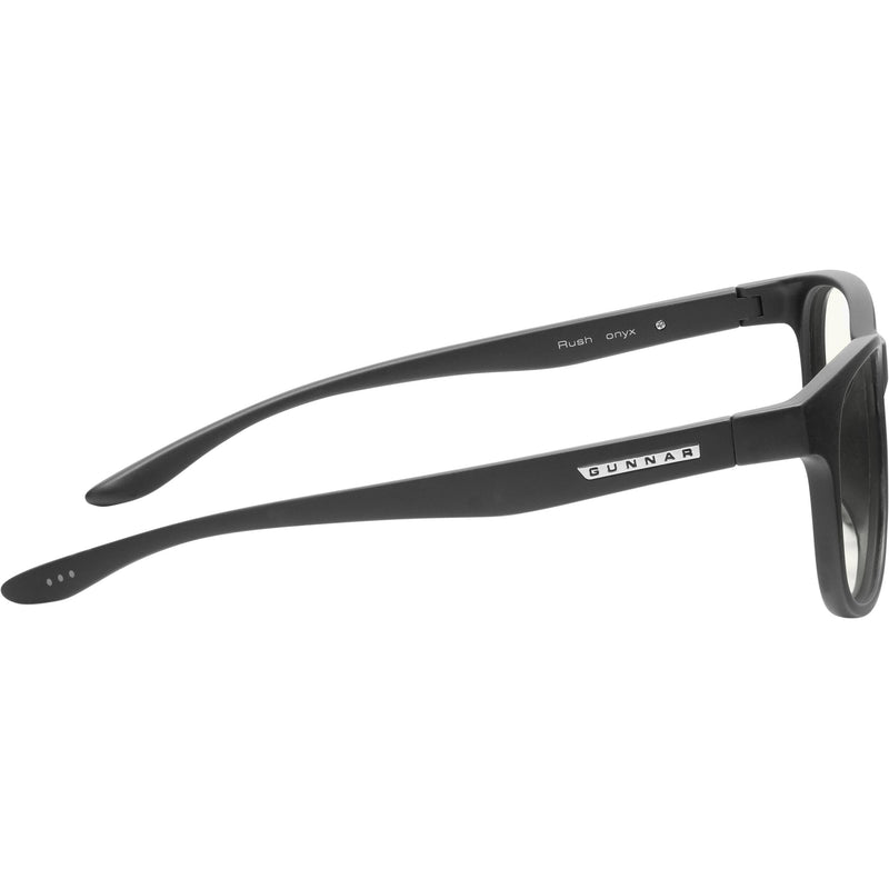 GUNNAR Rush Computer Glasses (Onyx Frame, Clear Lens Tint)