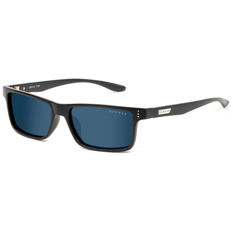 GUNNAR Vertex Blue Light Blocking Sunglasses (Onyx Frame, Sun Lens Tint)